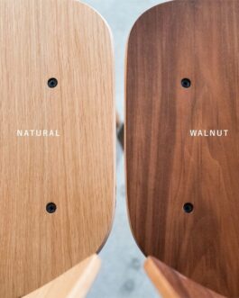 プライウッドチェア ウッドレッグ ウォルナット 【メーカー直送】