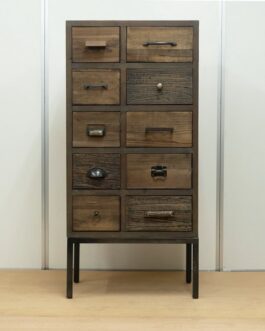 KOZAIチェスト W550 古材 ・ブルックリンスタイル 【メーカー直送】