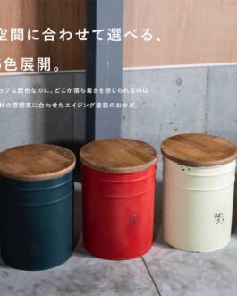 古材ドラムスツール   カフェ空間・アンティーク調・収納家具　【メーカー直送】