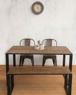 KOZAIベンチ アイアンフレームレッグ  古材 ・ブルックリン・インダストリアル