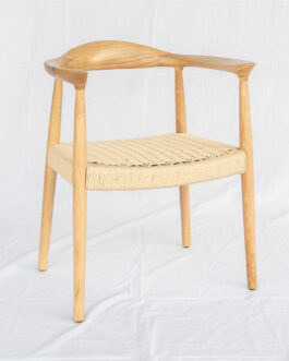 ラウンドチェア ペーパーコード ベージュ