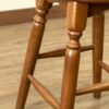マホガニーラウンドスツール46cm - 画像 (7)