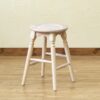 マホガニーラウンドスツール46cm - 画像 (10)