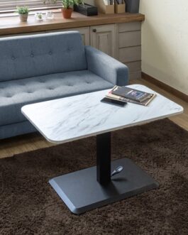 昇降式リビングテーブル 90×48