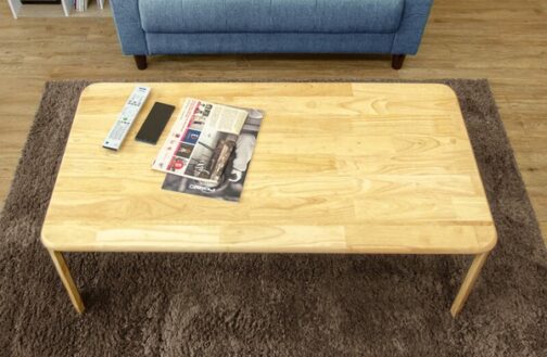 【離島配送不可】継脚付ウッディーテーブル 120x60 - 画像 (13)