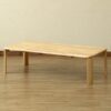 【離島配送不可】継脚付ウッディーテーブル 120x60 - 画像 (16)