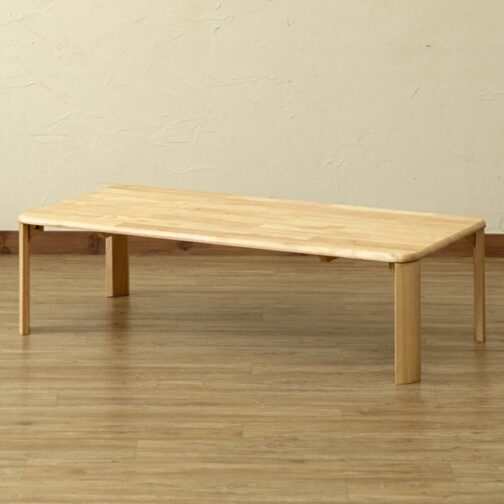【離島配送不可】継脚付ウッディーテーブル 120x60 - 画像 (16)