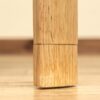 【離島配送不可】継脚付ウッディーテーブル 120x60 - 画像 (18)