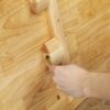 【離島配送不可】継脚付ウッディーテーブル 120x60 - 画像 (5)