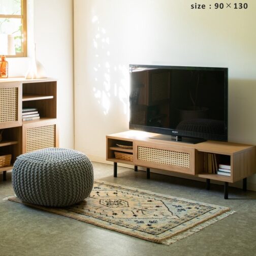 お部屋が明るくなる天然素材のトライバル風ラグ＜FLOWER＞ - 画像 (15)