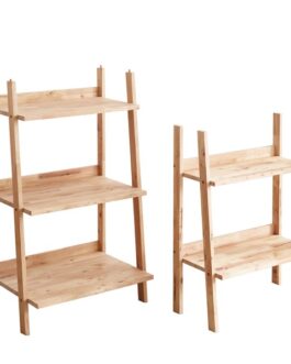 キッチン・リビングでマルチに使える木製ラック<NATURAL SIGNATURE オープンシェルフ>