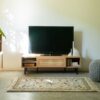 ナチュラルなラタン風素材が特徴のテレビ台＜120ローボード　マルシェ＞