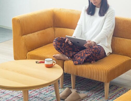 4サイズから選べるオーク突板のコンパクトこたつ＜カーム＞ - 画像 (30)
