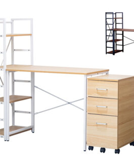 年齢を問わないシンプルデスクセット <組立家具/トライベッカ>