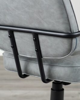 ワークスペースにもおしゃれな空間を 肘付ガス圧チェア