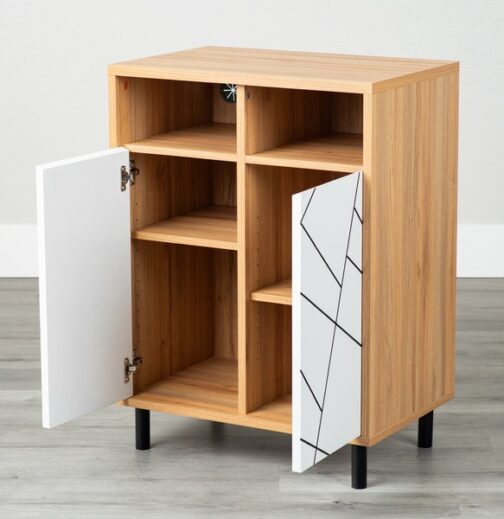 幾何学模様でお部屋にアクセントを　＜キャビネット　カトレア＞ - 画像 (15)