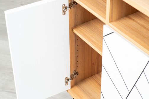 幾何学模様でお部屋にアクセントを　＜キャビネット　カトレア＞ - 画像 (19)