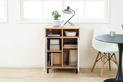 幾何学模様でお部屋にアクセントを　＜キャビネット　カトレア＞ - 画像 (7)