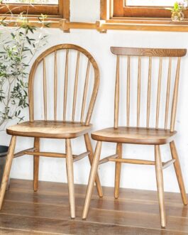 アッシュ無垢材のウィンザーチェア<ienowa/食堂椅子 コクリコ>