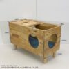 天然木をふんだんに使ったナチュラルシリーズ ◆組立家具/NATURAL SIGNATUREキャットハウス - 画像 (10)