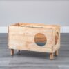 天然木をふんだんに使ったナチュラルシリーズ ◆組立家具/NATURAL SIGNATUREキャットハウス - 画像 (4)