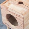 天然木をふんだんに使ったナチュラルシリーズ ◆組立家具/NATURAL SIGNATUREキャットハウス - 画像 (5)