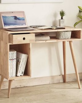 天然木をふんだんに使ったナチュラルシリーズ <100片袖デスクII>