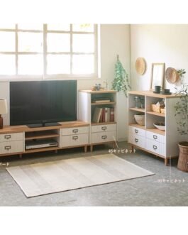 素朴で可愛いフレンチカントリー調シリーズ◆45キャビネット コロネ