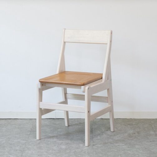 カントリー調の学習チェア＜木製チェア トライ-P/kiduku＞