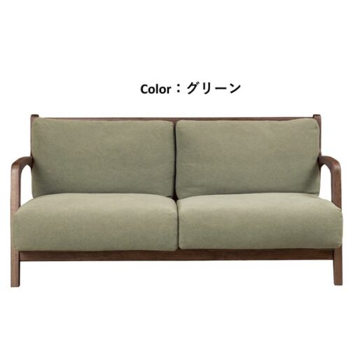 お部屋の主役になる天然木フレームソファ＜2.5Pソファー グロウ/ienowa＞ - 画像 (6)