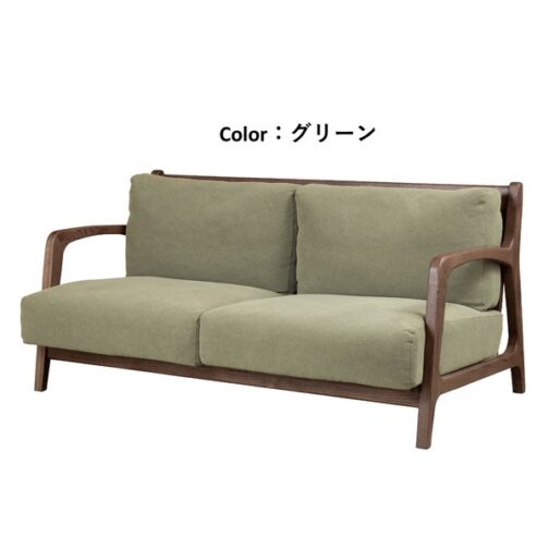 お部屋の主役になる天然木フレームソファ＜2.5Pソファー グロウ/ienowa＞ - 画像 (7)