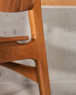 プライウッドチェア ウッドレッグ ナチュラル