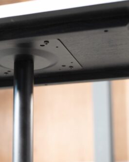 KOZAIカフェテーブル ホワイト 古材 ・西欧風・カフェテイスト W600×D600×H730