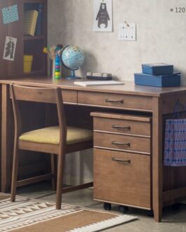 天然木素材のモダン学習デスク<トライ-R/kiduku>