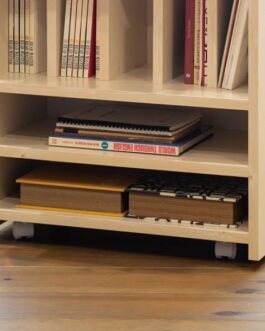 カントリー調の学校用品ひとまとめラック<ランドセルラック トライ-P/kiduku>