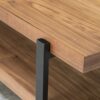天然木×スチールのシンプルなテレビボード＜ローボード　アレッシア　MBR/ienowa＞ - 画像 (8)