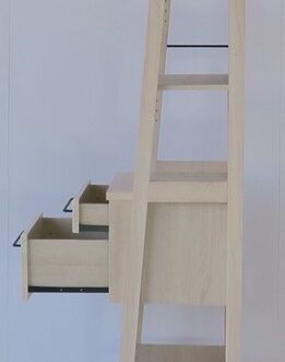 北欧風を意識した収納キッチンシリーズ <組立家具/60キッチンラック Lily>