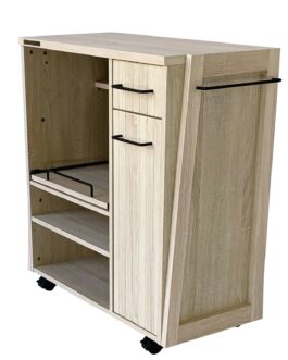 北欧風を意識した収納キッチンシリーズ <組立家具/85レンジボード Lily>