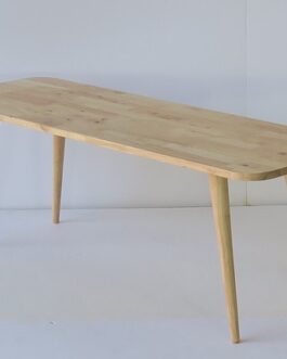 天然木をふんだんに使ったナチュラルシリーズ <組立家具/NATURAL SIGNATURE 120ローテーブル>