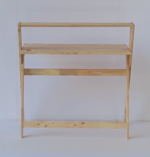 天然木をふんだんに使ったナチュラルシリーズ ＜組立家具/NATURAL SIGNATURE　93デスク＞ - 画像 (2)