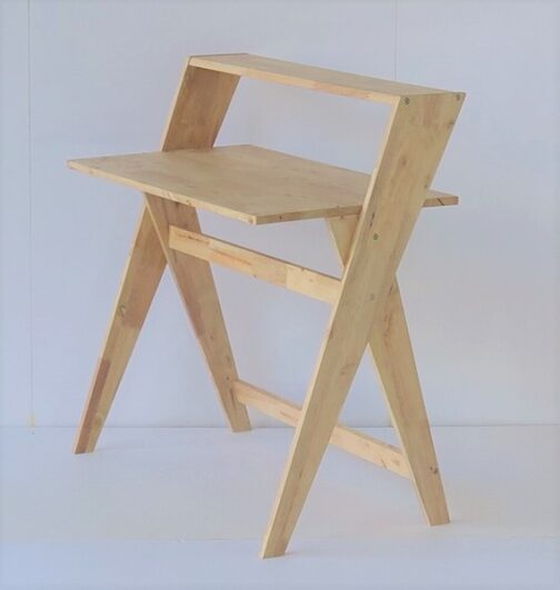 天然木をふんだんに使ったナチュラルシリーズ ＜組立家具/NATURAL SIGNATURE　93デスク＞ - 画像 (5)