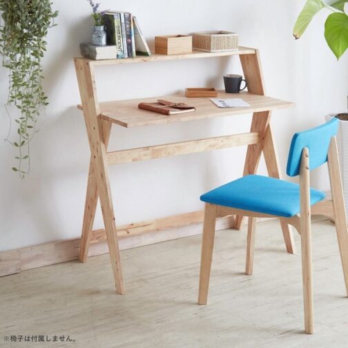 天然木をふんだんに使ったナチュラルシリーズ ＜組立家具/NATURAL SIGNATURE　93デスク＞