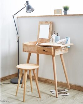 天然木をふんだんに使ったナチュラルシリーズ <組立家具/NATURAL SIGNATURE ドレッサー>