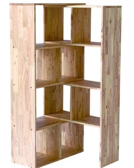 天然木をふんだんに使ったナチュラルシリーズ <組立家具/NATURAL SIGNATURE 伸縮シェルフ>