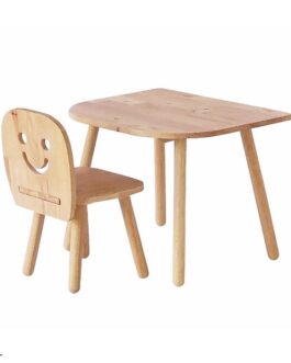 天然木をふんだんに使ったナチュラルシリーズ <組立家具/NATURAL SIGNATURE キッズデスクセットII>