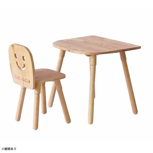 天然木をふんだんに使ったナチュラルシリーズ ＜組立家具/NATURAL SIGNATURE　キッズデスクセットII＞ - 画像 (3)