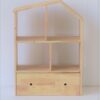 天然木をふんだんに使ったナチュラルシリーズ ＜組立家具/NATURAL SIGNATURE　ハウスシェルフ＞ - 画像 (3)