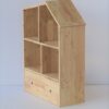 天然木をふんだんに使ったナチュラルシリーズ ＜組立家具/NATURAL SIGNATURE　ハウスシェルフ＞ - 画像 (4)