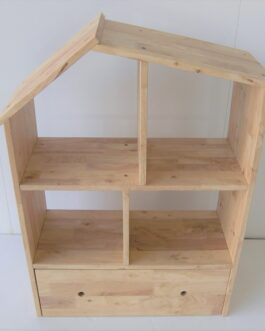 天然木をふんだんに使ったナチュラルシリーズ ＜組立家具/NATURAL SIGNATURE　ハウスシェルフ＞