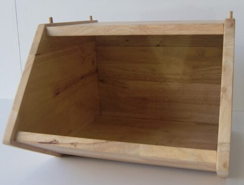 天然木をふんだんに使ったナチュラルシリーズ ＜組立家具/NATURAL SIGNATURE　ストレージBOX＞ - 画像 (2)